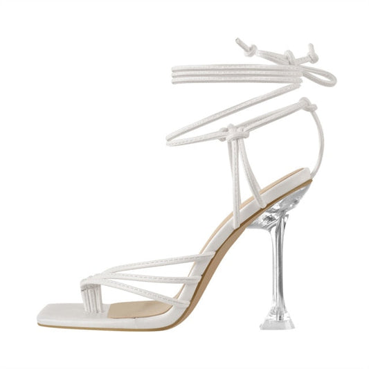 Sandali Queen Romantica (Bianco)