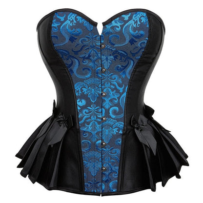 Corsetto Queen Rockinha (Blu)