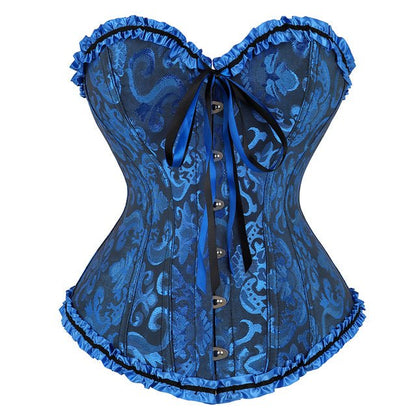 Corsetto Queen Mandalorian (Blu)