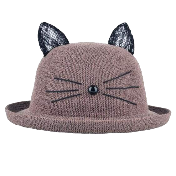 Cappello Drag Kitten (Marrone)