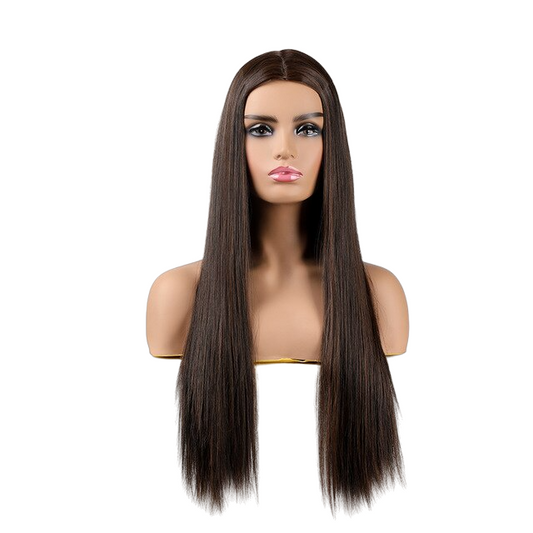 Parrucca Queen Wiebke (Marrone)
