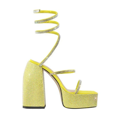 Sandali Queen Yilli (Giallo)