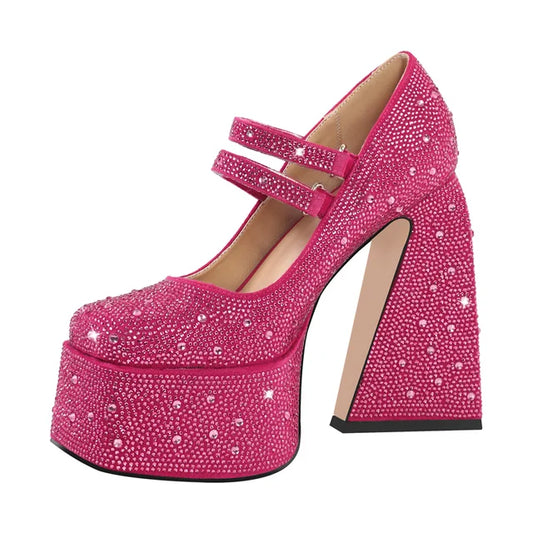 Scarpe Queen Rivars (Fucsia)
