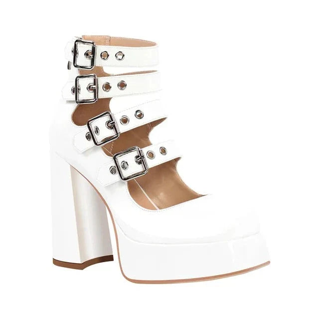 Sandali Queen Katwork (Bianco)