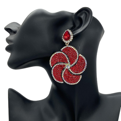 Orecchini a buco Queen Rawa (6 colori)