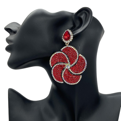 Orecchini a buco Queen Rawa (6 colori)