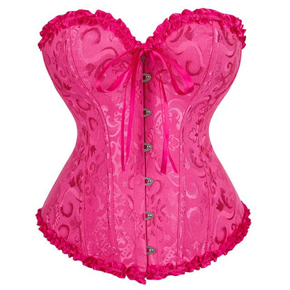 Corsetto Queen Floryland (Fucsia)