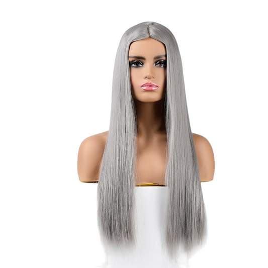 Parrucca Queen Wiebke (Grigio)