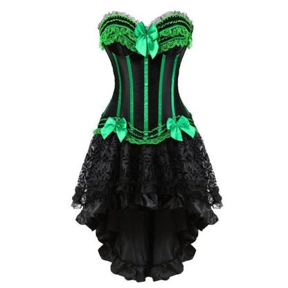 Abito a corsetto Drag Pumba (Verde)