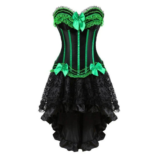 Abito a corsetto Drag Pumba (Verde)