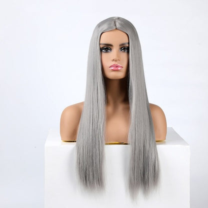 Parrucca Queen Wiebke (Grigio)