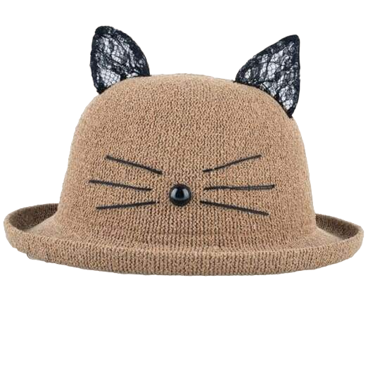 Cappello Drag Kitten (Cachi)