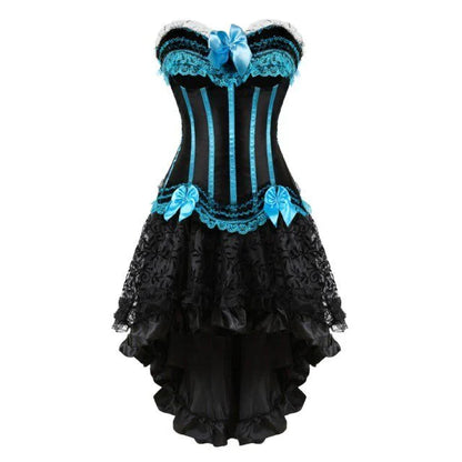 Abito a corsetto Drag Pumba (Azzurro)