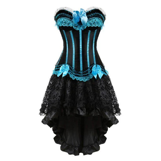 Abito a corsetto Drag Pumba (Azzurro)