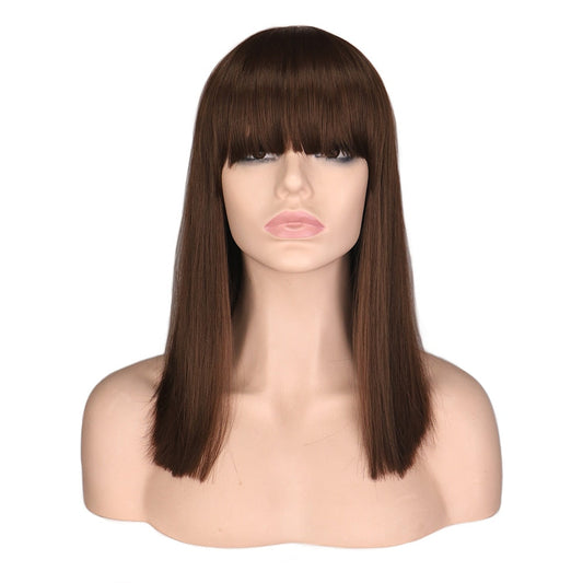 Parrucca Queen Pauline (Marrone)