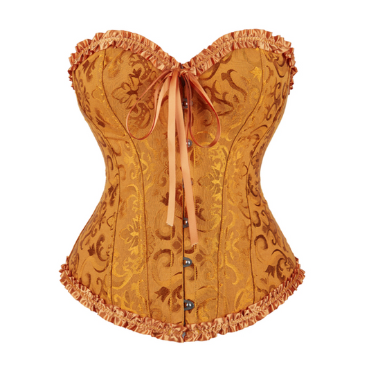 Corsetto Queen Floryland (Arancione)
