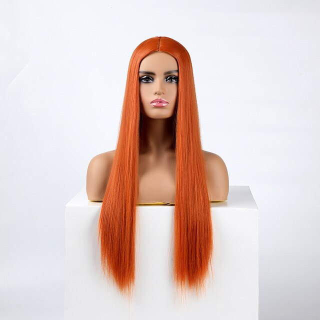 Parrucca Queen Wiebke (Arancione)