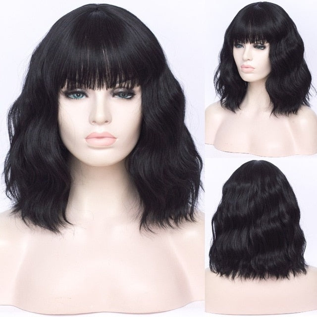 Parrucca Queen Cleo (Nera)