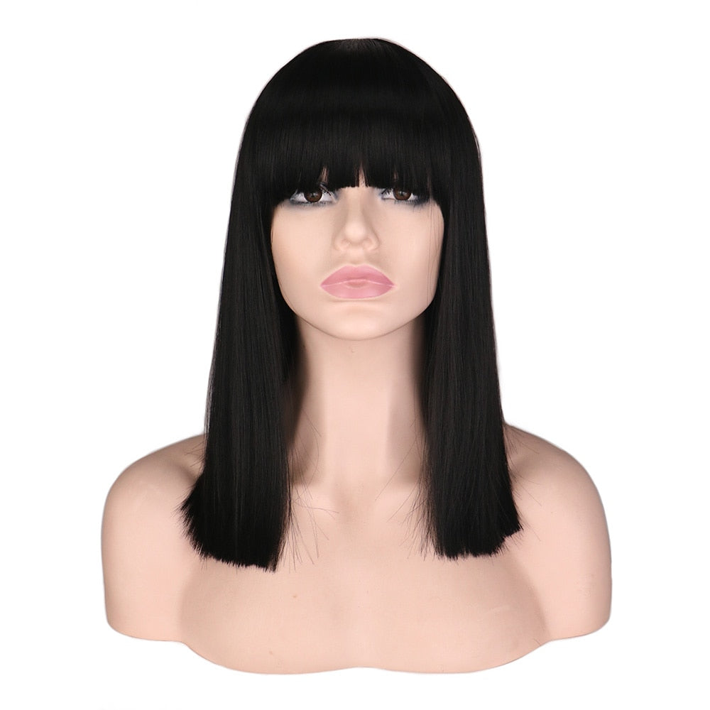 Parrucca Queen Pauline (Nera)