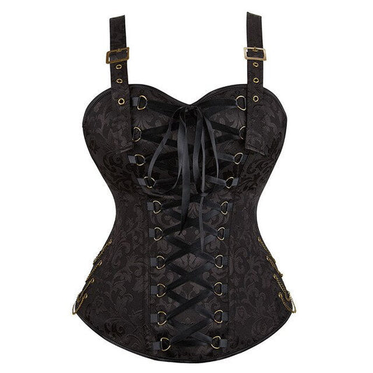 Corsetto Queen Hawren (Nero)