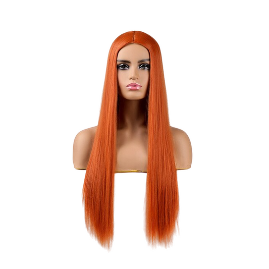 Parrucca Queen Wiebke (Arancione)