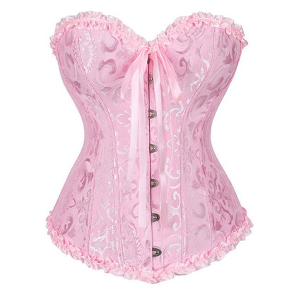 Corsetto Queen Floryland (Rosa)
