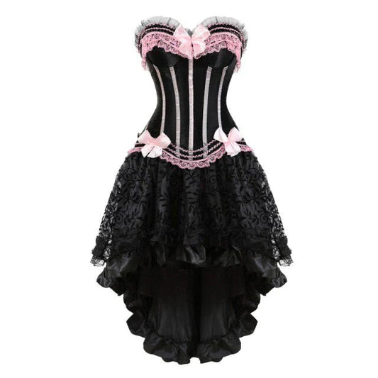 Abito a corsetto Drag Pumba (Rosa)
