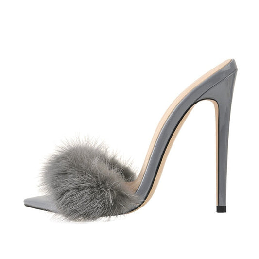 Sandali Queen Spinazza (Grigio)