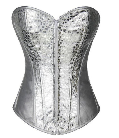 Corsetto Drag Jewel (Argento)