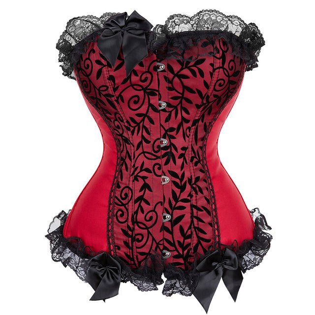 Corsetto Queen Izy (Rosso)