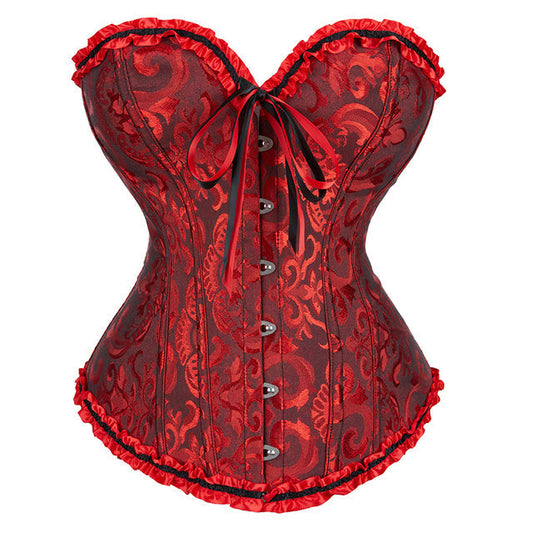 Corsetto Queen Mandalorian (Rosso)
