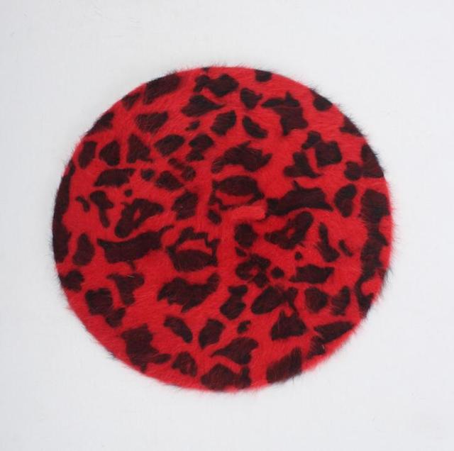 Berretto Queen Leopard (Rosso)