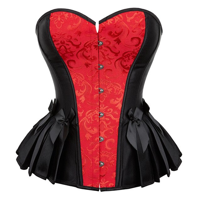 Corsetto Queen Rockinha (Rosso)