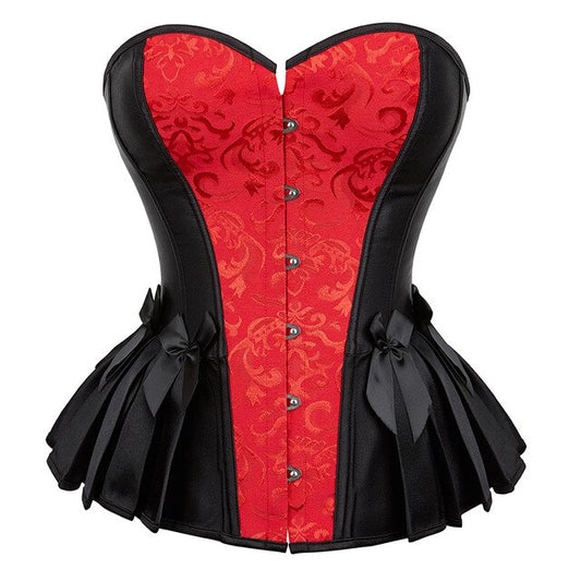 Corsetto Queen Rockinha (Rosso)