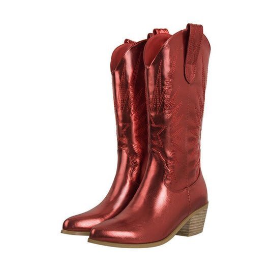 Stivali Queen Preslar (Rosso)