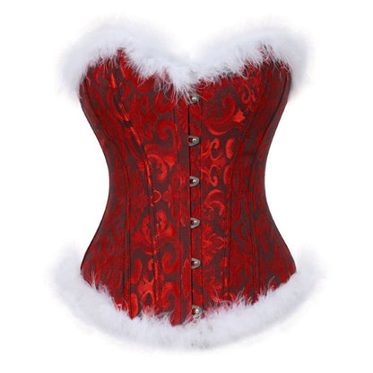 Corsetto Drag Noel (Rosso scuro)