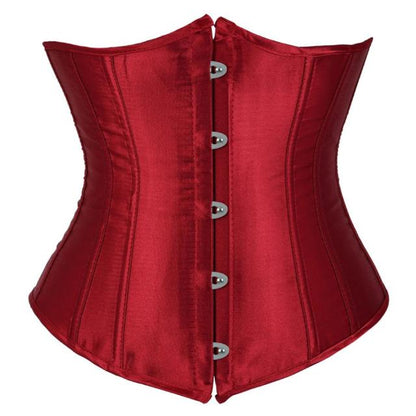 Corsetto Drag Satin (Rosso scuro)