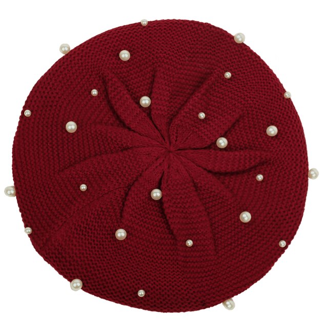 Berretto Queen Milan (Rosso vino)