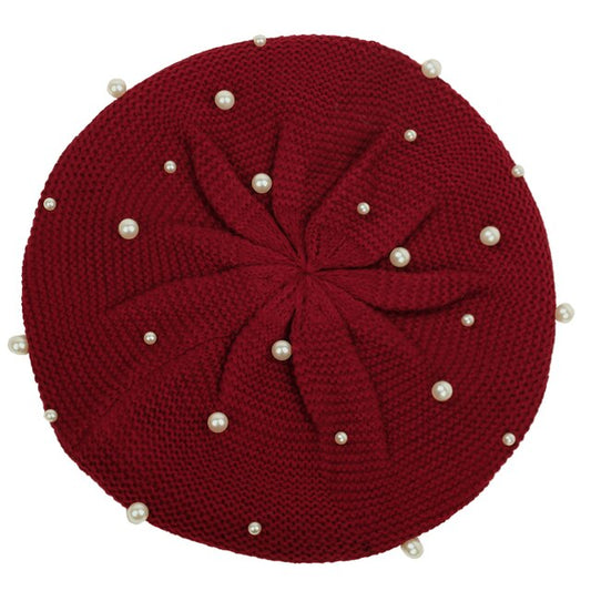 Berretto Queen Milan (Rosso vino)