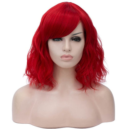 Parrucca Queen Gloria (Rosso oscuro)