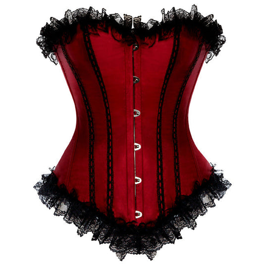 Corsetto Queen Izyama (Rosso scuro)