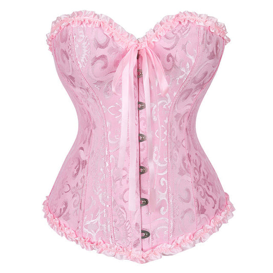 Corsetto Queen Floryland (Rosa)