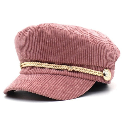 Berretto Drag Corduroy (Rosa)