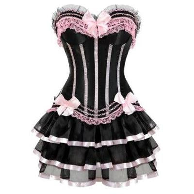 Abito a corsetto Drag Timon (Rosa)