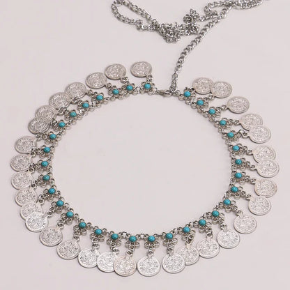 Cintura Queen Coins (Argento)