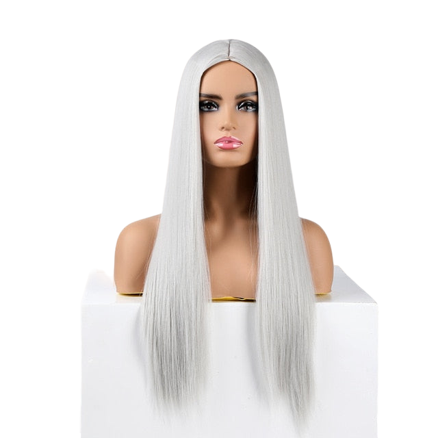 Parrucca Queen Wiebke (Argento)