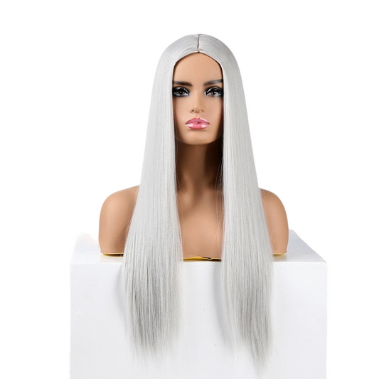 Parrucca Queen Wiebke (Argento)