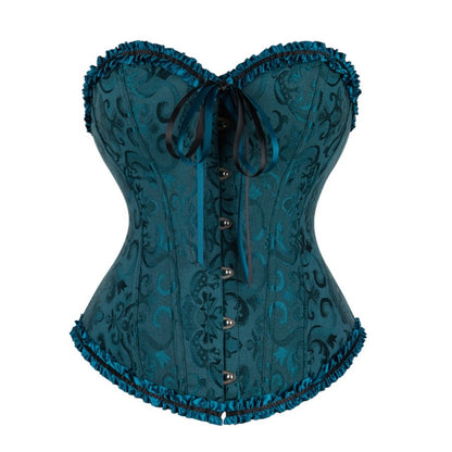 Corsetto Queen Mandalorian (Blu pavone)