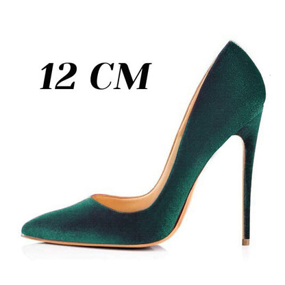 Scarpe Queen Manhiulla (Verde 12cm)