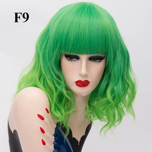 Parrucca Queen Kumara (Gradiente verde)